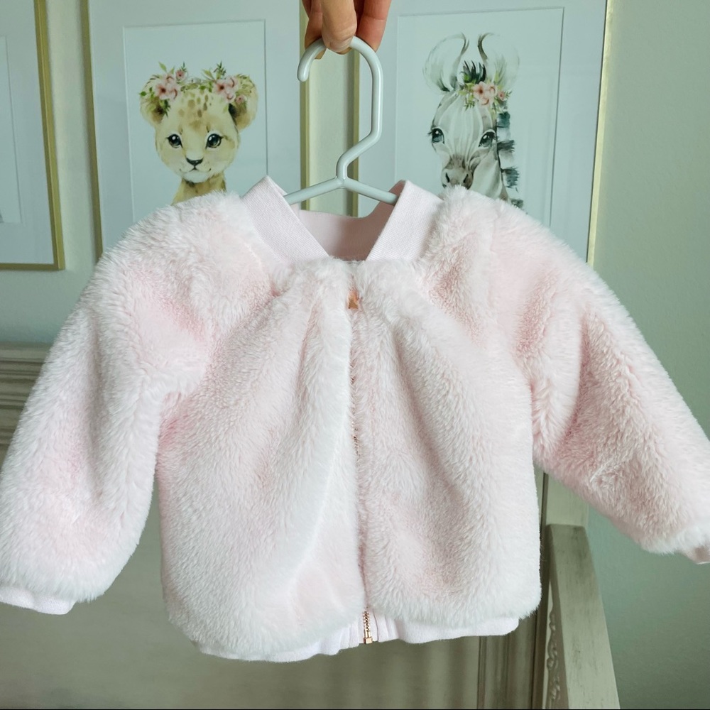 Like New Baby Girl Bomber Jacket 🥰